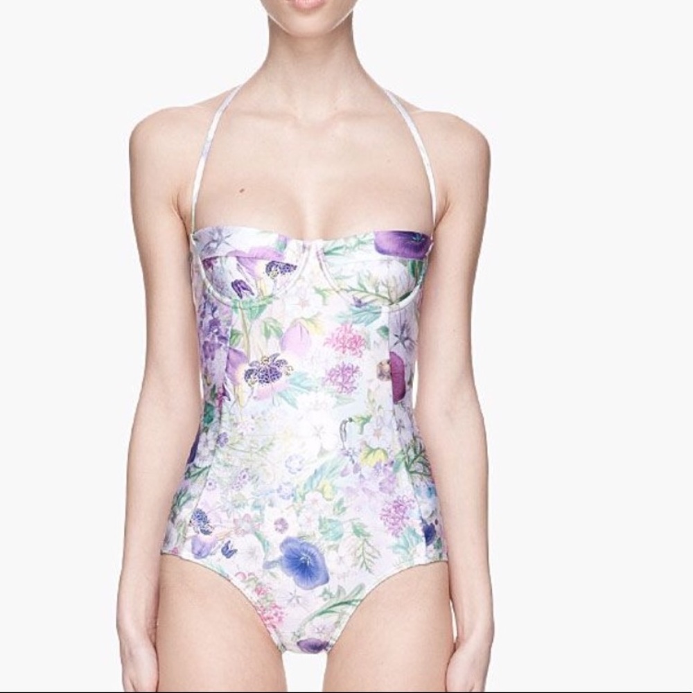 🦄👙 We Are Handsome 👙🦄 Floral Swimsuit